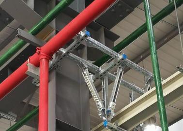 铜梁该抗震支架的整体式支吊架结构协调性好